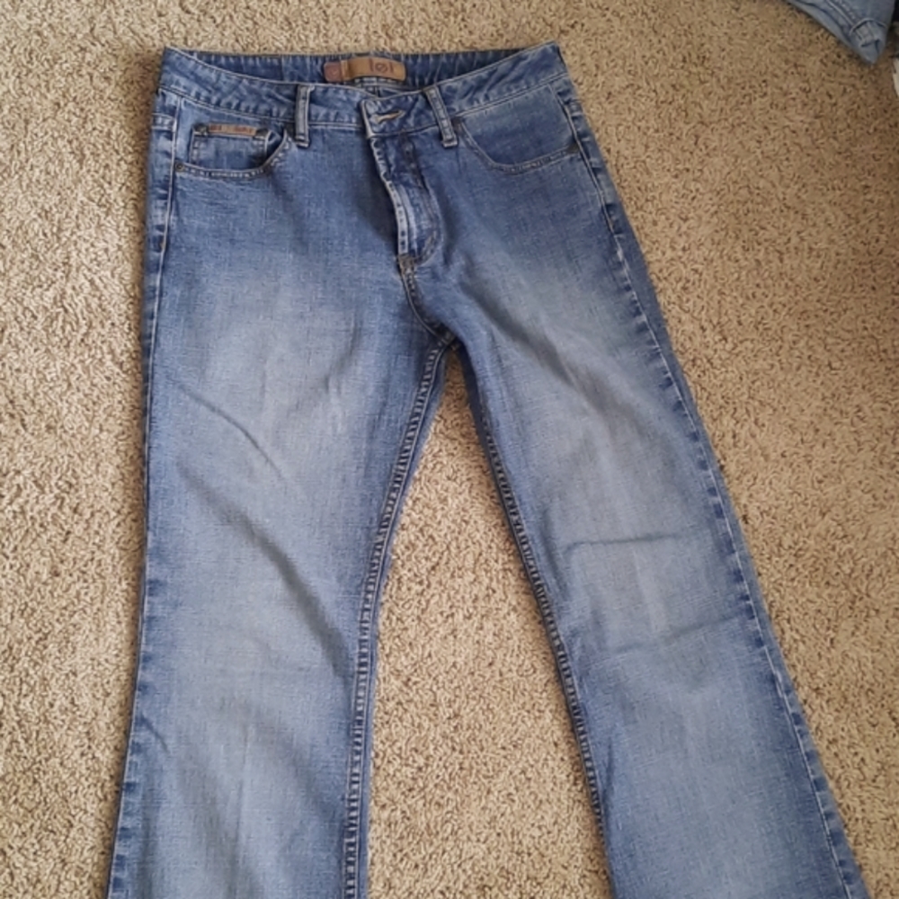Vintage L.E.I. eDenim >00/01 Womens Boot Cut Jeans Blue Stretch